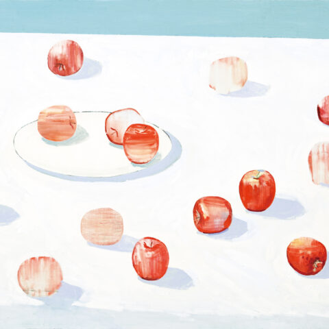 小津航「Apple on the Table」ギャルリーためなが｜アートギャラリー WataruOZU《Apples on the Table》Galerie Tamenaga｜artgallery