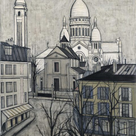 ベルナール・ビュッフェ「サクレクール」ギャルリーためなが｜Bernard Buffet≪Sacre coeur≫Galerie Tamenaga